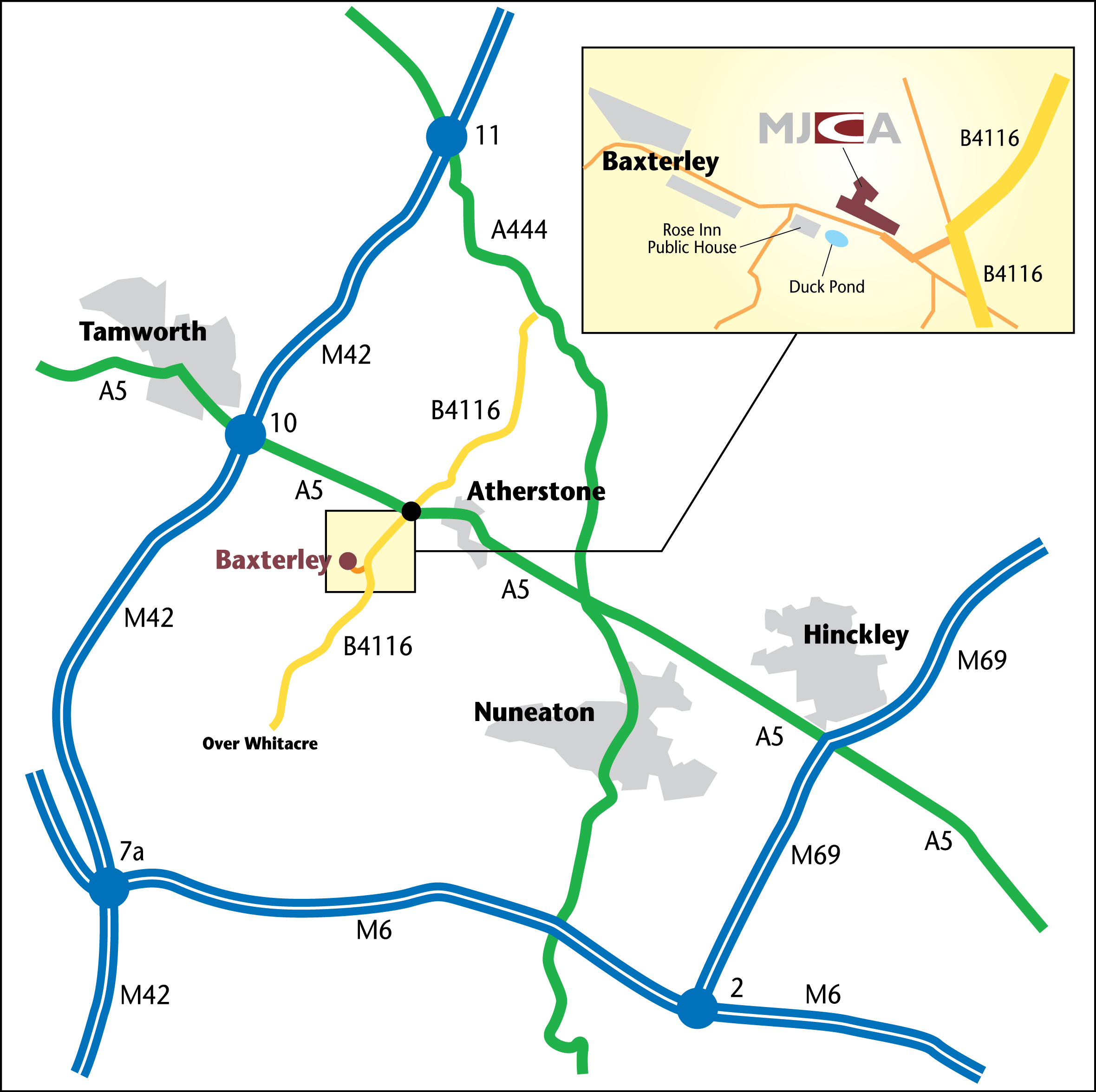 MJCA Map